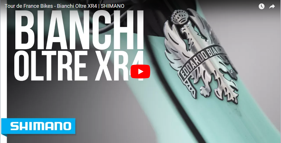 Tour de France Bikes - обзор модели Bianchi Oltre XR4 | SHIMANO