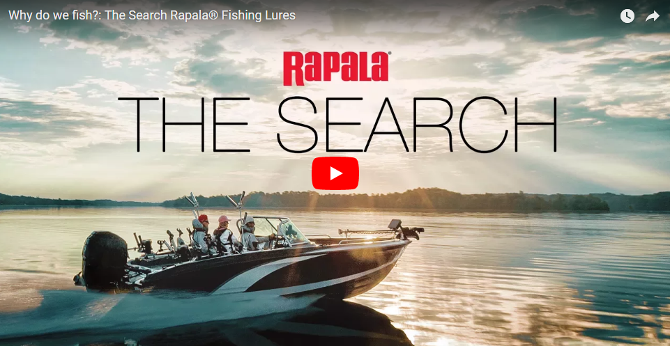 Новое видео от Rapala - The search