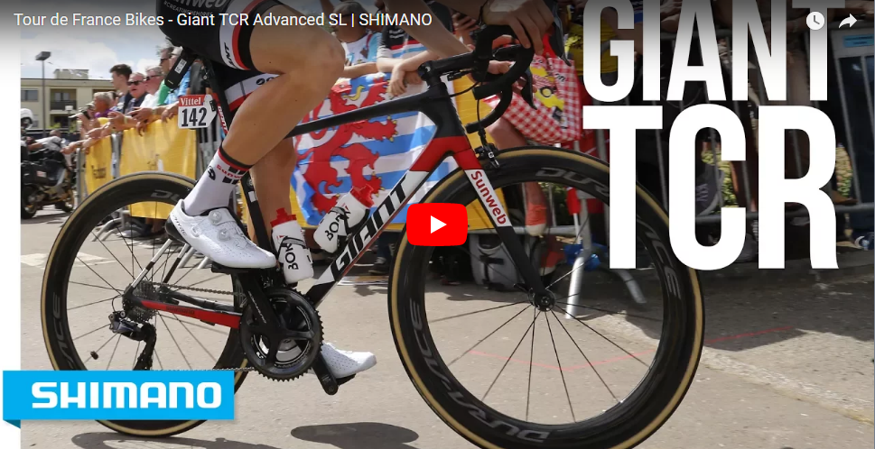 Tour de France Bikes - Обзор модели Giant TCR Advanced SL | SHIMANO